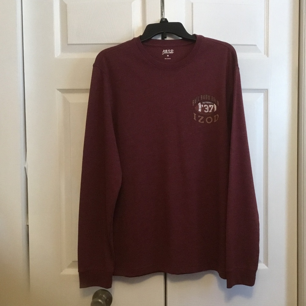 IZOD Men’s  BALL BUDS BREW - Long Sleeve Nice!